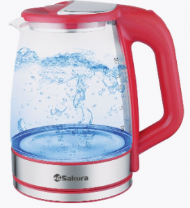 Чайник электр SA-2722R 2.2л SAKURA