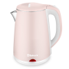 SAKURA чайник электрический SA-2150WP (2.2) розовый+молочный