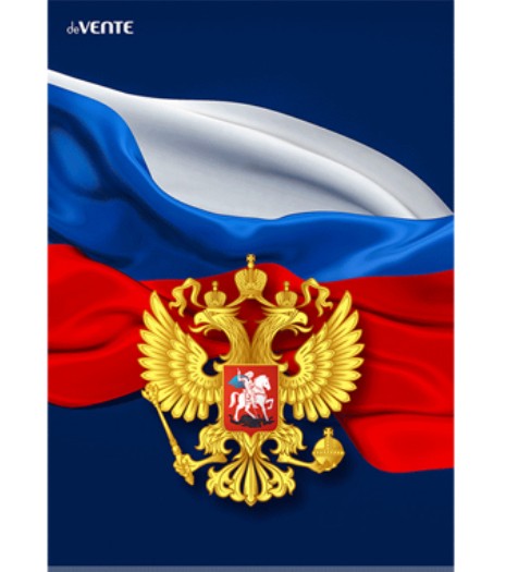 Папка уголок 180мкм А4 "de VENTE" Герб" (220х310мм) , непрозрач. с рис. 3074212