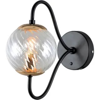 Модерн Инт.свет 3046-401  Rivoli Бра Nuovo A1 черный с золотом Е14*1 40W