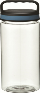 Бутылка для воды WR-8285 900 мл Размер 7,7*26,2 см. Стенки двойные. Корпус прозрачный, Крышка пластиковая с ручкой, цветная