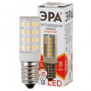 Лампа светодиодная ЭРА STD LED T25,3,5W,CORN,827,E14 E14 / Е14 3,5Вт теплый белый свет