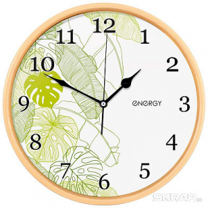 Часы настенные кварцевые ENERGY модель ЕС-108 круглые Размер 32*4,5 см