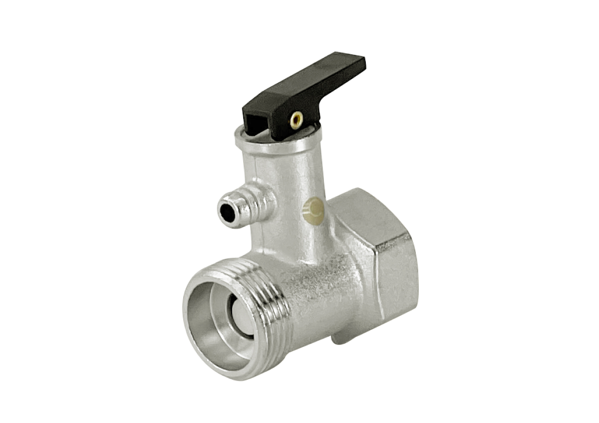 Предохранительный клапан для бойлера с ручкой спуска 1/2" VALFEX (160/20) К
