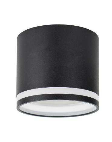 Светильник потолочный 12W, 230V, GX53, черный, HL362 LUNA