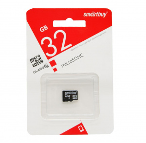 Micro SDHC карта памяти 32ГБ SmartBay Class 10
