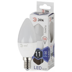 Лампа светод. ЭРА "Свеча" LED smd B35-11w-860-E14 (11w 220B)