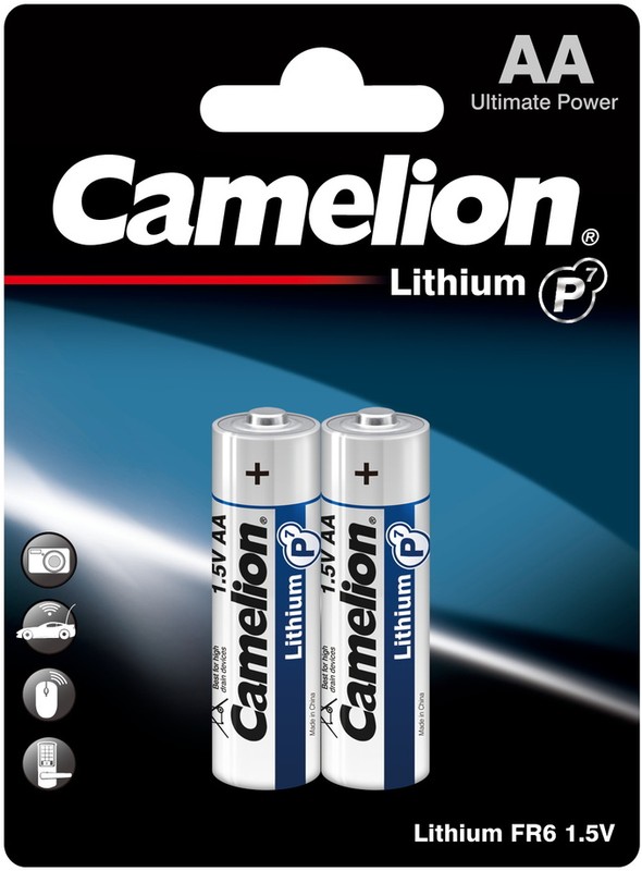 Camelion Lithium BL2 FR6 (FR6-BP2, батарейка,1.5В) (2)