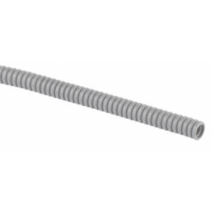 Труба гофрированная ПВХ ЭРА (серый) d 25мм с зонд. легкая 20м