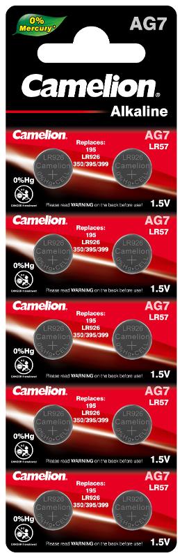 Camelion G 7  BL-10 Mercury Free (AG7-BP10(0%Hg), LR57, LR926 батарейка для часов) (10 !!!/100)