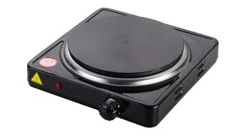 Плитка электро HP-09BK 1500Вт 175мм 1конф/диск черн