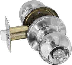 ЗАЩЕЛКА межкомнатная (фикс.) НОРА-М ЗШ-03 ISPARUS (хром)